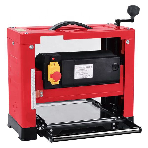 High efficient 1600W portable small wood thickness planer for woodworking