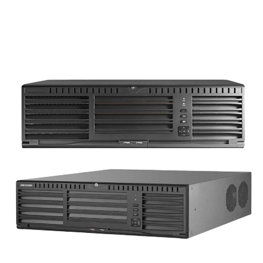 HK Оригинальный DS-96128NI-I16 128CH 4 к NVR (5MP/6MP/8MP/12MP/4K) сетевой видеорегистратор H.265 + Встроенный 16 SATA IVMS4200
