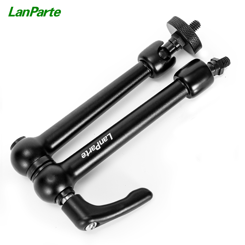 Lanparte High quality magic arm Aluminum Adjustable Articulating Multipurpose Swivel Super Magic Arm Camera Arm