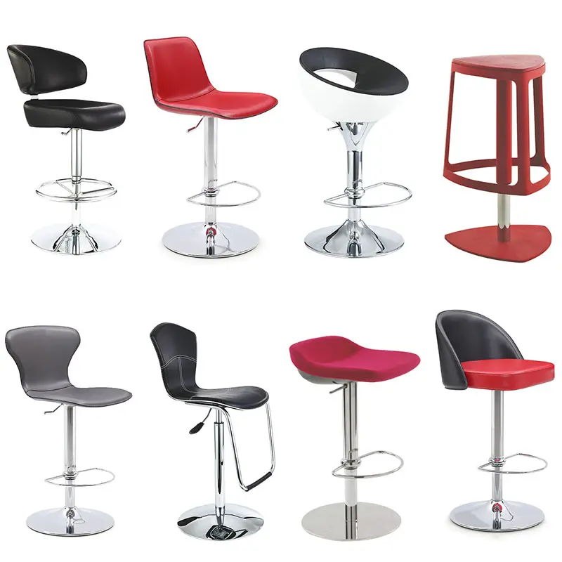 Manufacture custom swivel barstool unique design adjustable bar stools chair