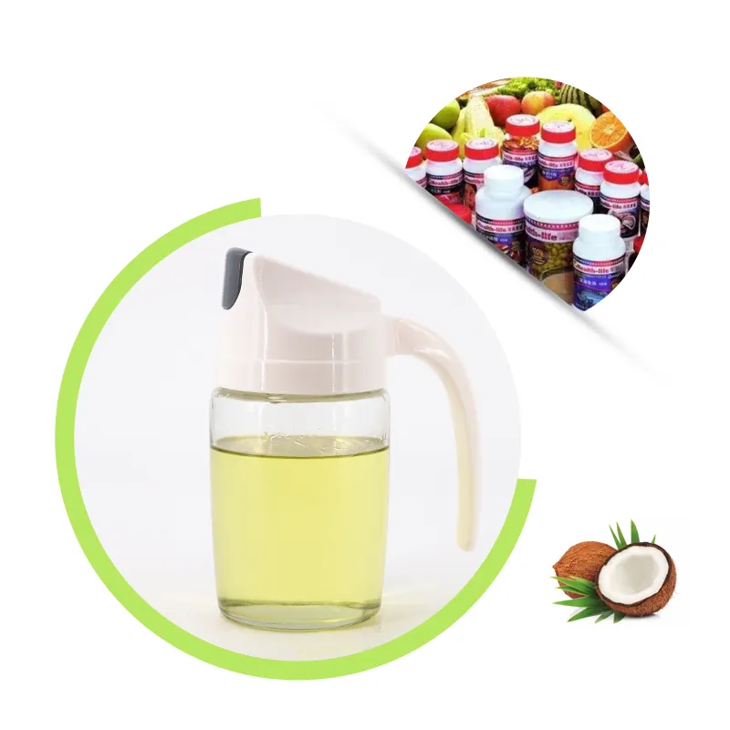 Factory Bulk Organic Liquid Private Label Mct Oil For Cooking Food Grade C8 Mct Oil Dropshipping