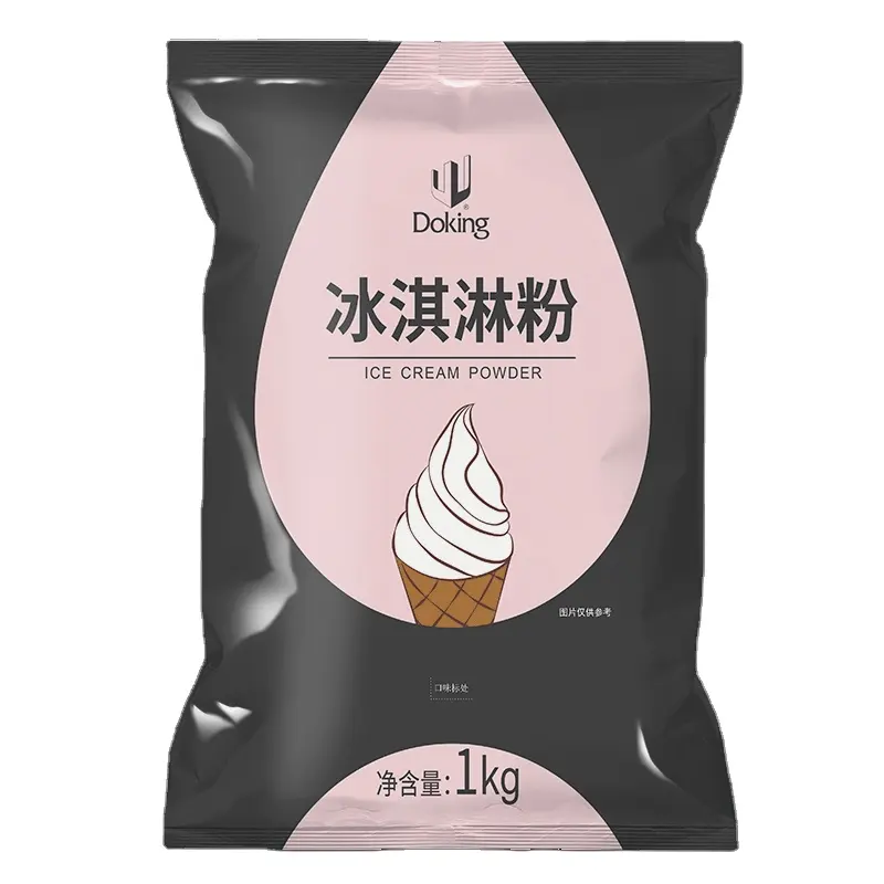Factory supply  fresh many flavors Ice cream instant powder
