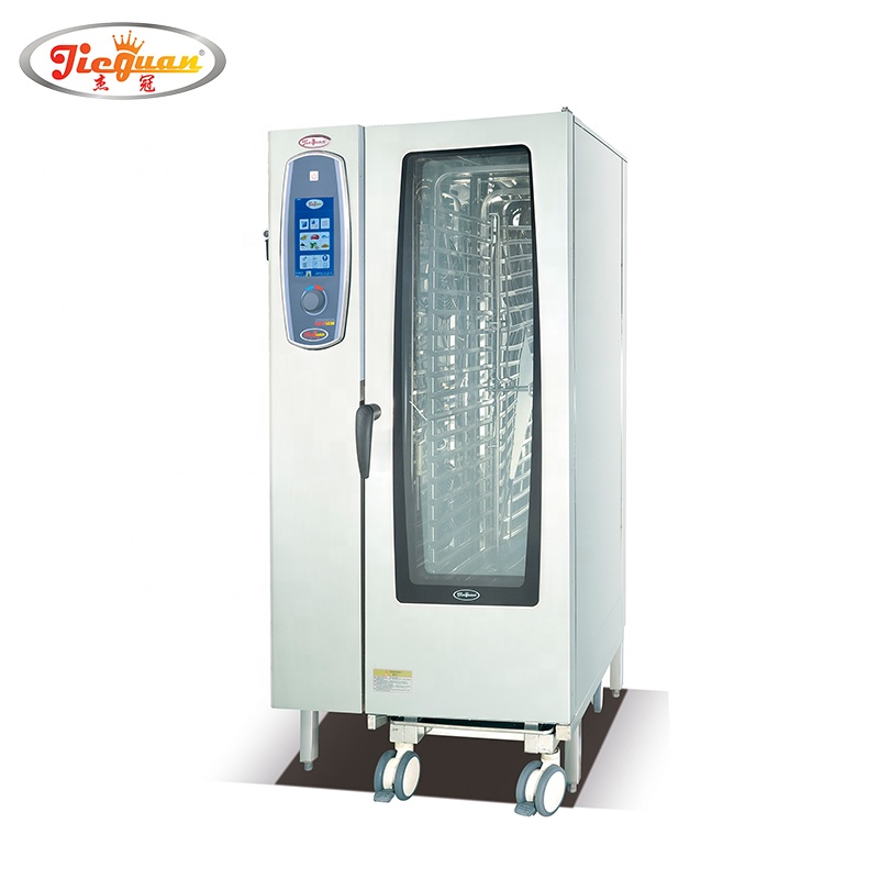 Commercial vertical 20 Layer touch screen Combi oven Steamer Combi Oven Electric