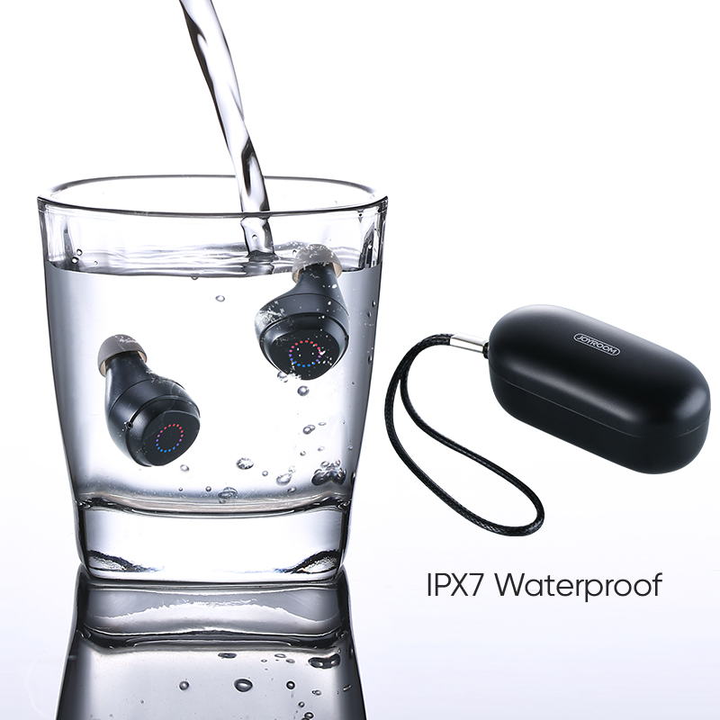 JOYROOM наушники с шумоподавлением маленькие Bluetooth 5,0 наушники ipx7 водонепроницаемые мини беспроводные наушники tws