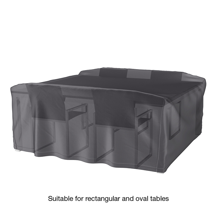 Prevent Mold And Mildew Waterproof Polyester Garden Square Table Patio Outdoor Furniture Set Cover