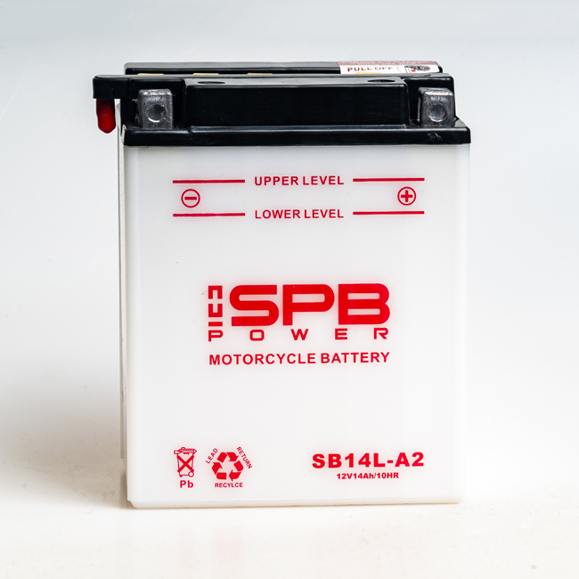 Лидер продаж, 12V 14AH YB14L-A2 батарея для мотоцикла затопленной сухое заряжение