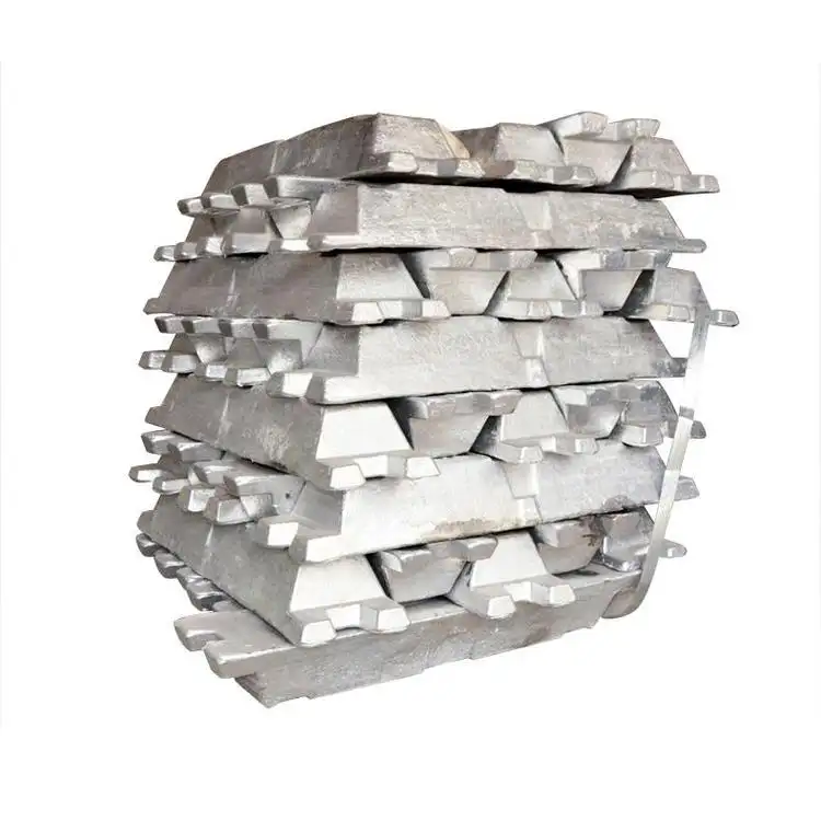 High Quality Cheaper Price Aluminum ingot Adc12 Ac2b 99.7% 99.8% 99.9% Aluminum Ingots