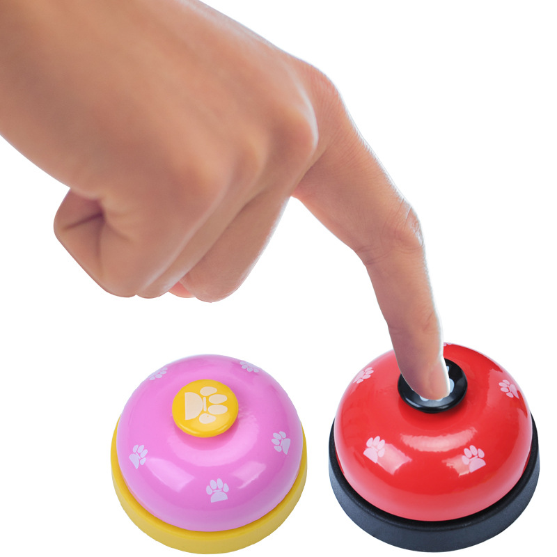 Bell Training Supplies Voice Footprint Paw Print Trainer Cat Toy Pet