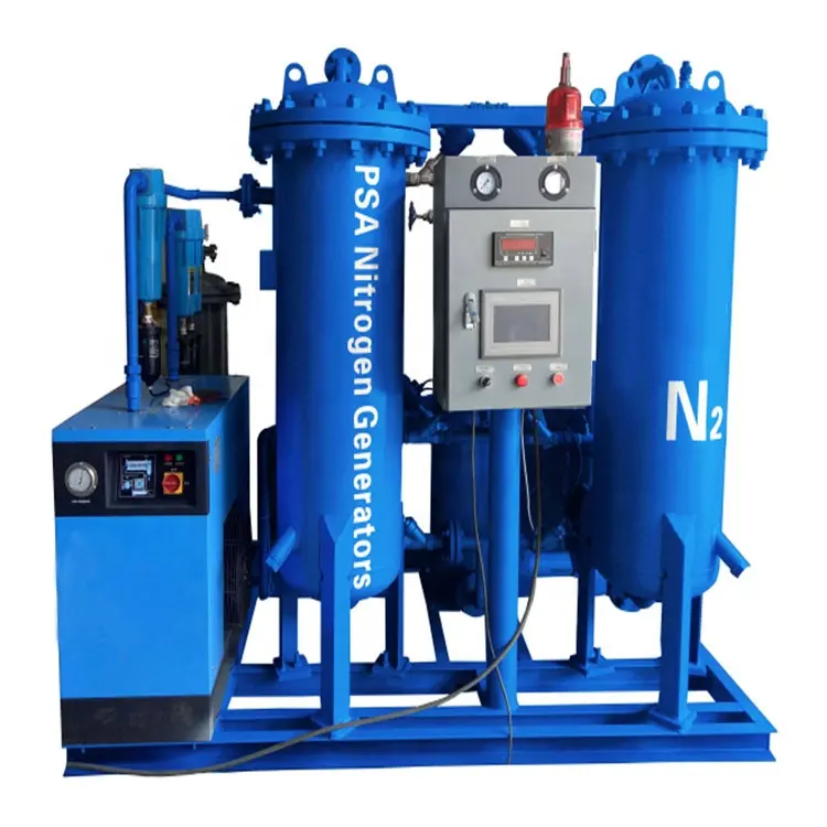 Industrial Use PSA Nitrogen Generator Plant 99.99% Purity N2 Generator Food Packing Machine Nitrogen Generator Price