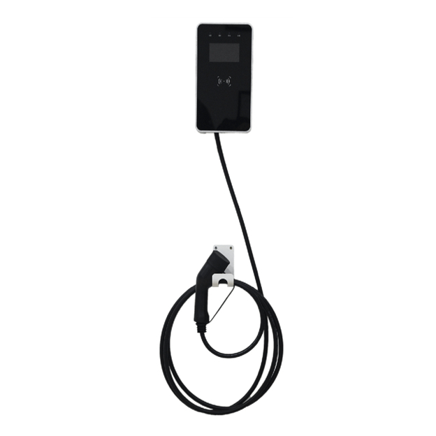 22kw wallbox ev зарядное устройство Type2 AC 32A 3 фазы ev зарядное устройство со светодиодным ЖК-экран мобильного зарядная станция