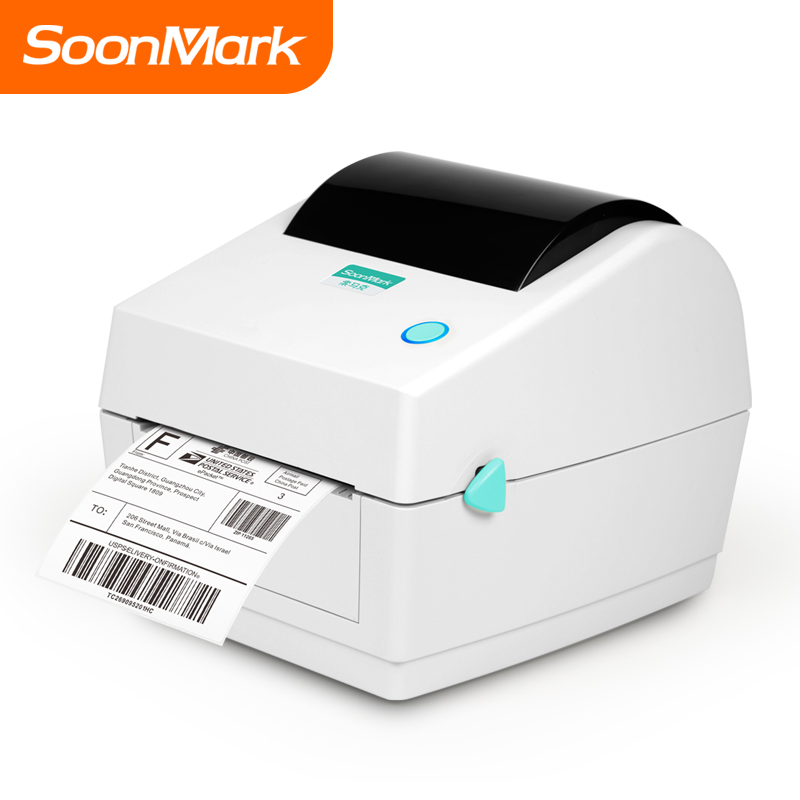 Термопринтер штрих-кодов Soonmark M6 20-108 мм