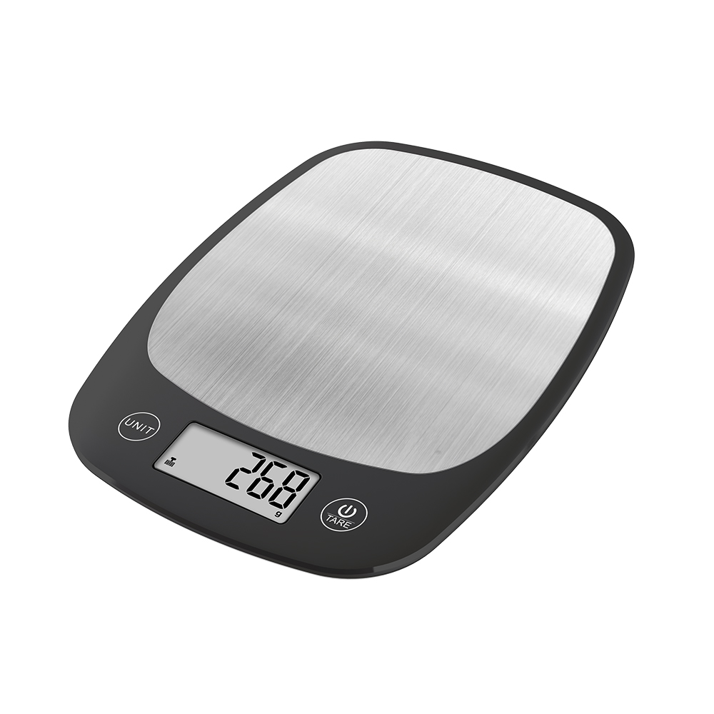 Multifunction Digital Electronic Weighing Kitchen Food Scale Stainless Steel Battery