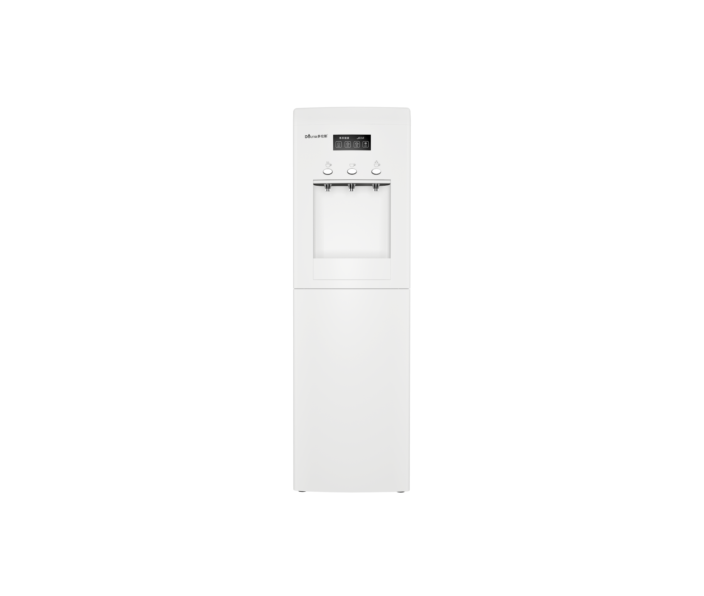 Customized Automatic Water Dispensers Freestand Hot Cold Water Dispenser With 5 Stages Ro Filtration System