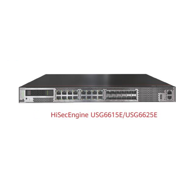 USG6615E брандмауэр (16 * GE RJ45 + 6 * GE SFP + 6 * 10GE SFP +, 1 Источник питания переменного тока, включая SSL VPN 100 пользователей) AI брандмауэр