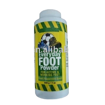 natural potassium alum foot powder