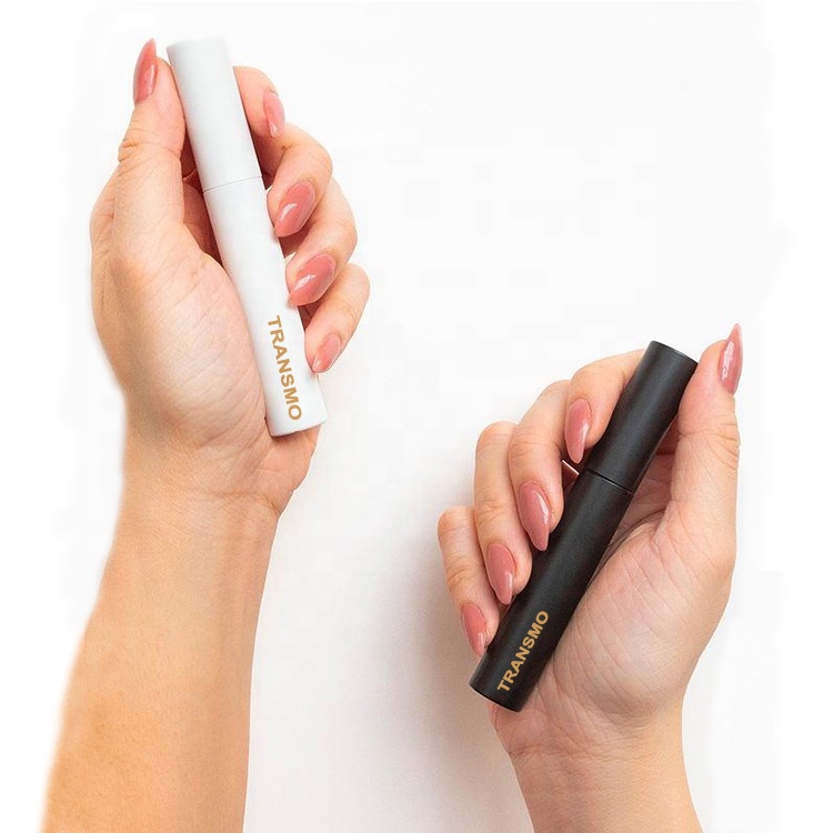Low moq 4ml eyeliner bottle custom empty white eyeliner tube 4ml eyeliner empty tubes private label with oem brush