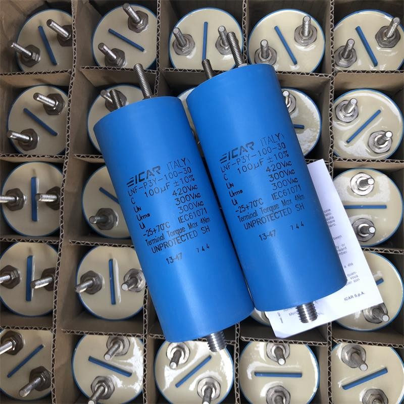 LNF-P3Y-100-30 пленочными конденсаторами 100UF 420VAC 300V Икар