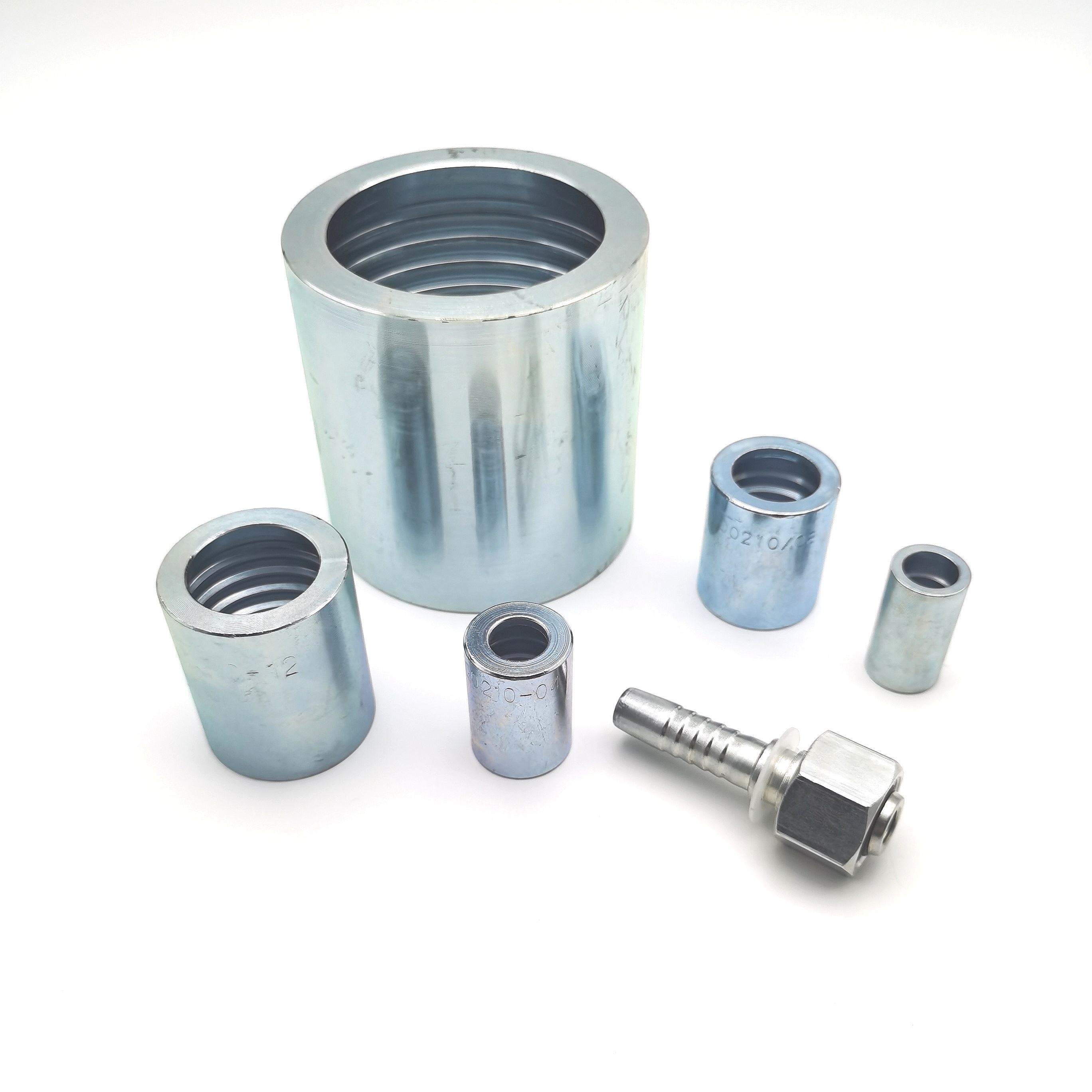 stainless steel hose adapters hydraulic connector fittings