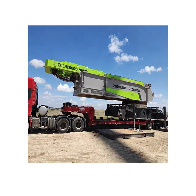 Недорогой большой и прочный китайский производитель, модель ZCC9800W, кран на гусеничном ходу, работает эксклюзивно