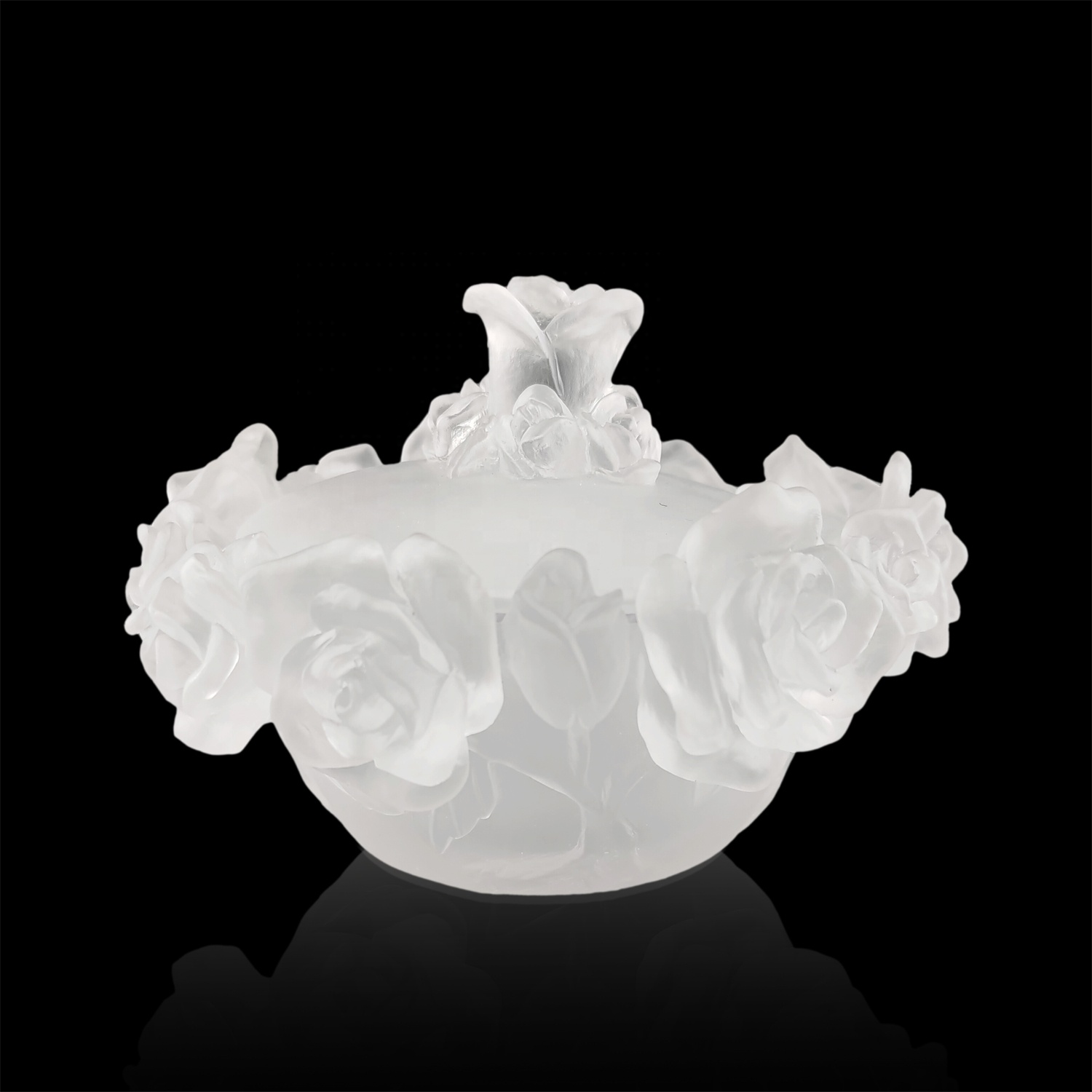 2021 new Middle Eastern style crystal jar candy jar incense burner plate