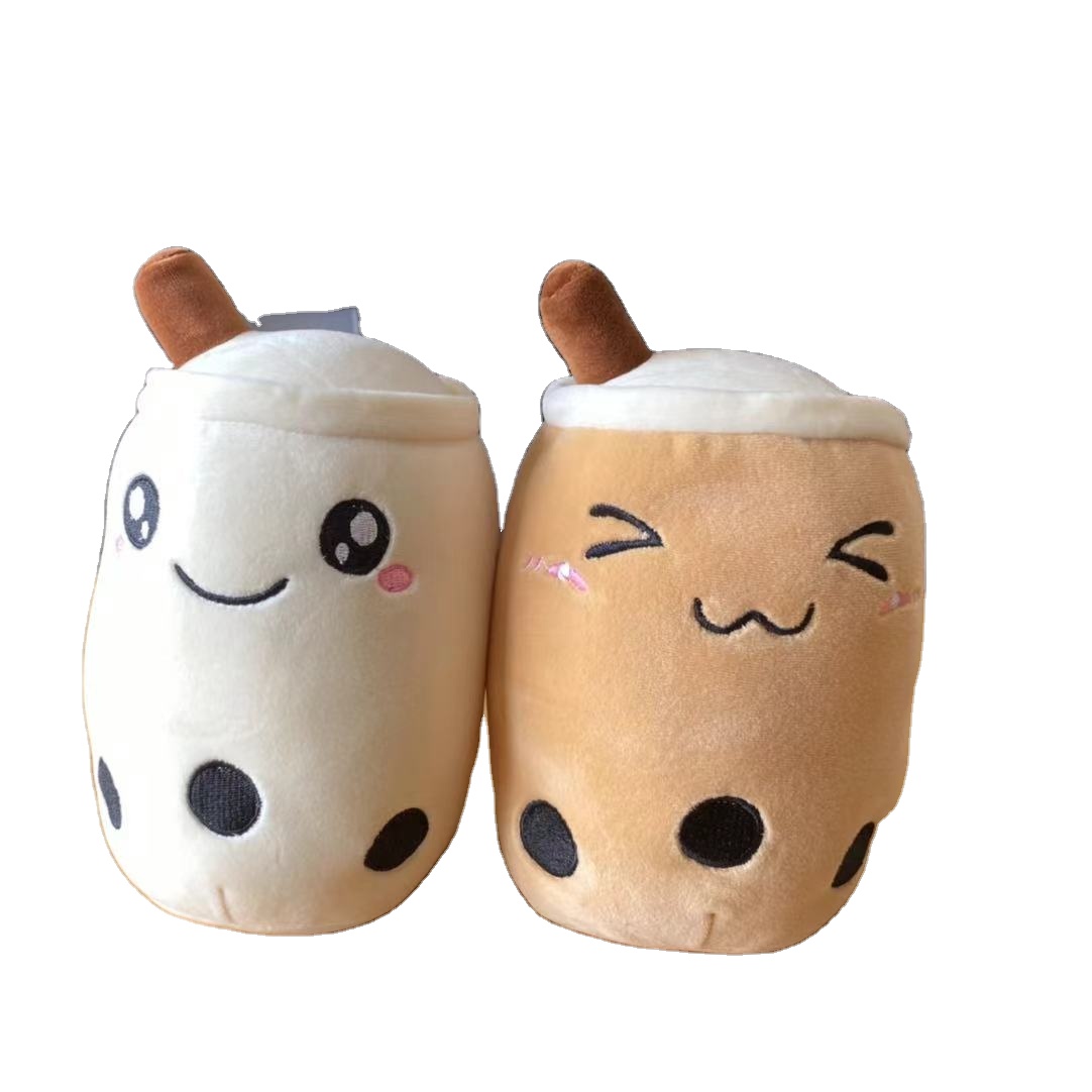 Плюшевая игрушка Plushie Boba, пузырьковый чай, молочный чай