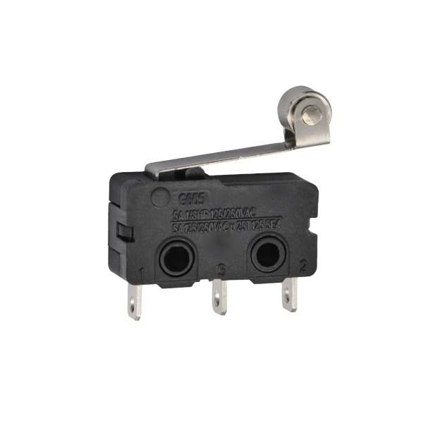 Greetech top sale mini micro switch with lever for car lock system and air-conditioner 12A 125/250VAC DONGNAN micro switch