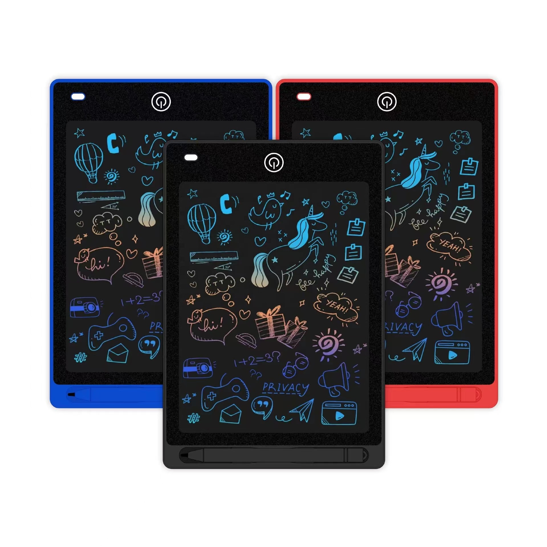Hot Sale early education toys kids learning tablet magnetic drawing board kids lcd learning tablet