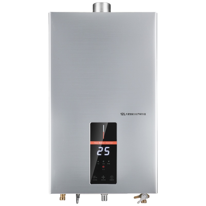 the cheapest model higher heat efficiency saving gas 12L digital gas water heater