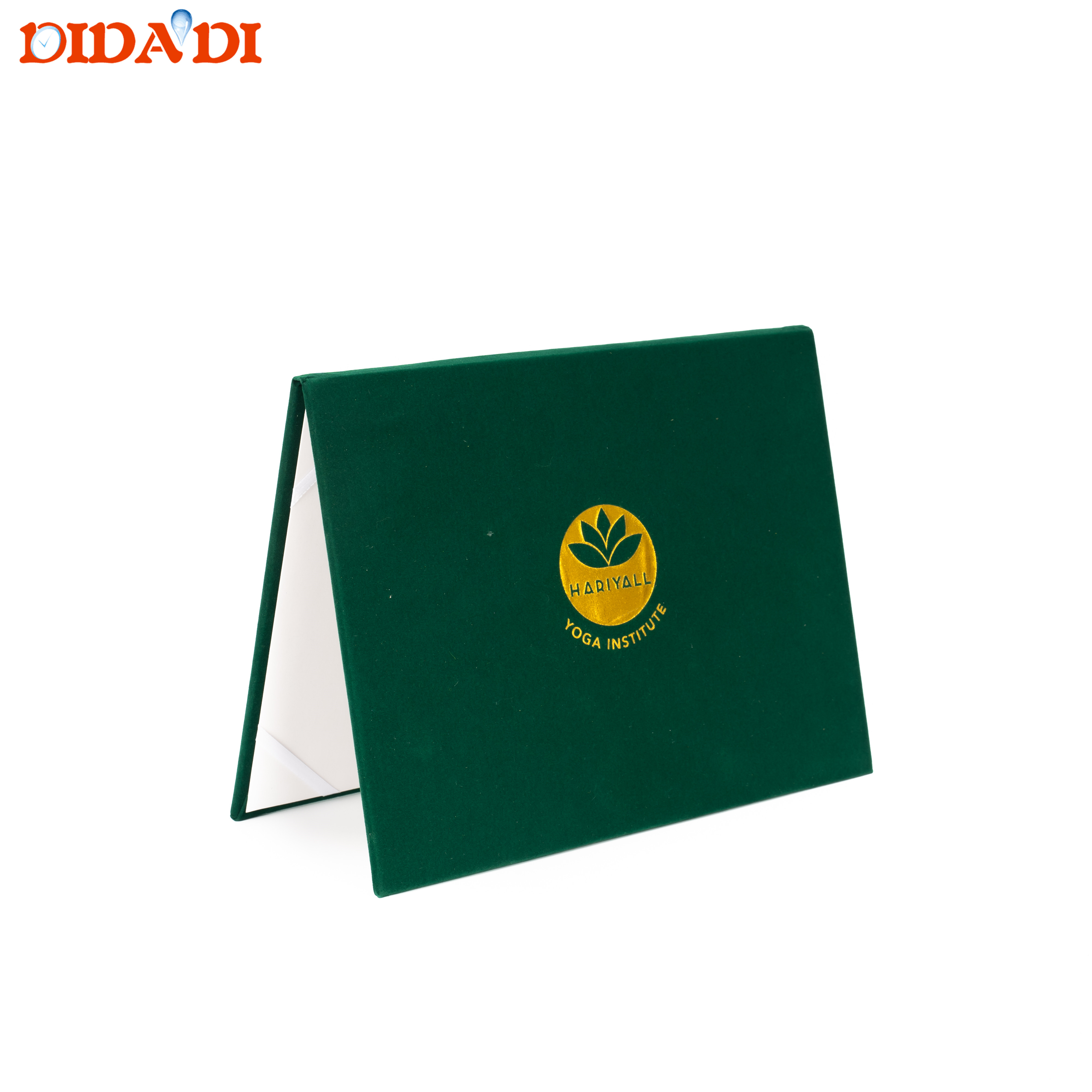 wholesale velvet certificate folder diploma holder
