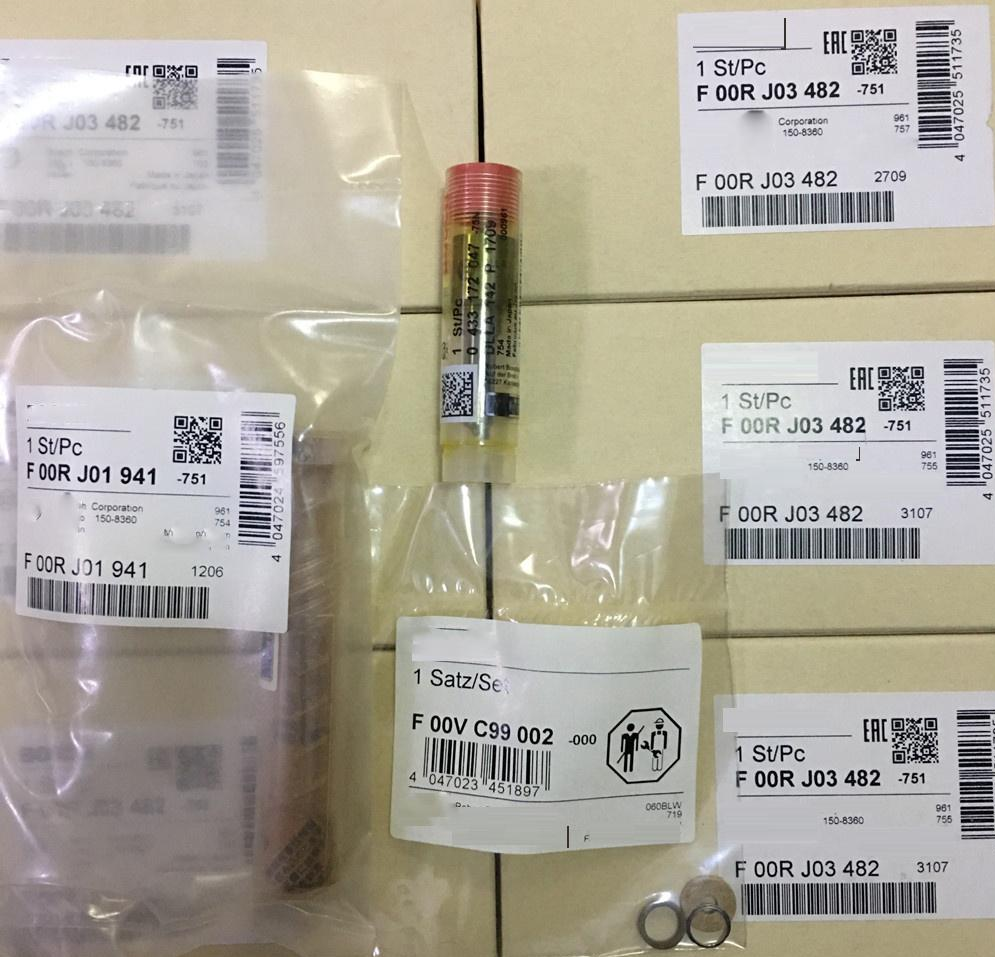hot sale original 0445120121 4940640 ISLE Diesel Engine Common Rail Fuel Injector Repair Kit F 00R J03 482 F00RJ03482