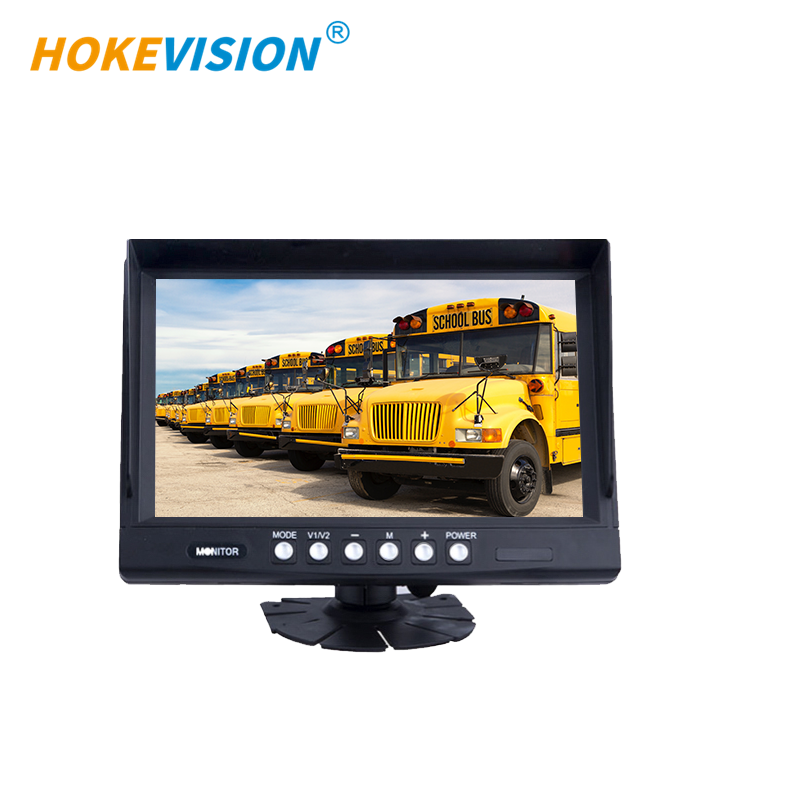 Hokevision 9" 9inch 9 inch TFT Full Color portable remote rearview digital side view Monitor Display car monitores for truck bus