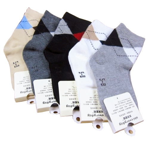 Manufactures Of Socks Argyle Pattern Children Socks Autumn Winter Unisex Sports Socks
