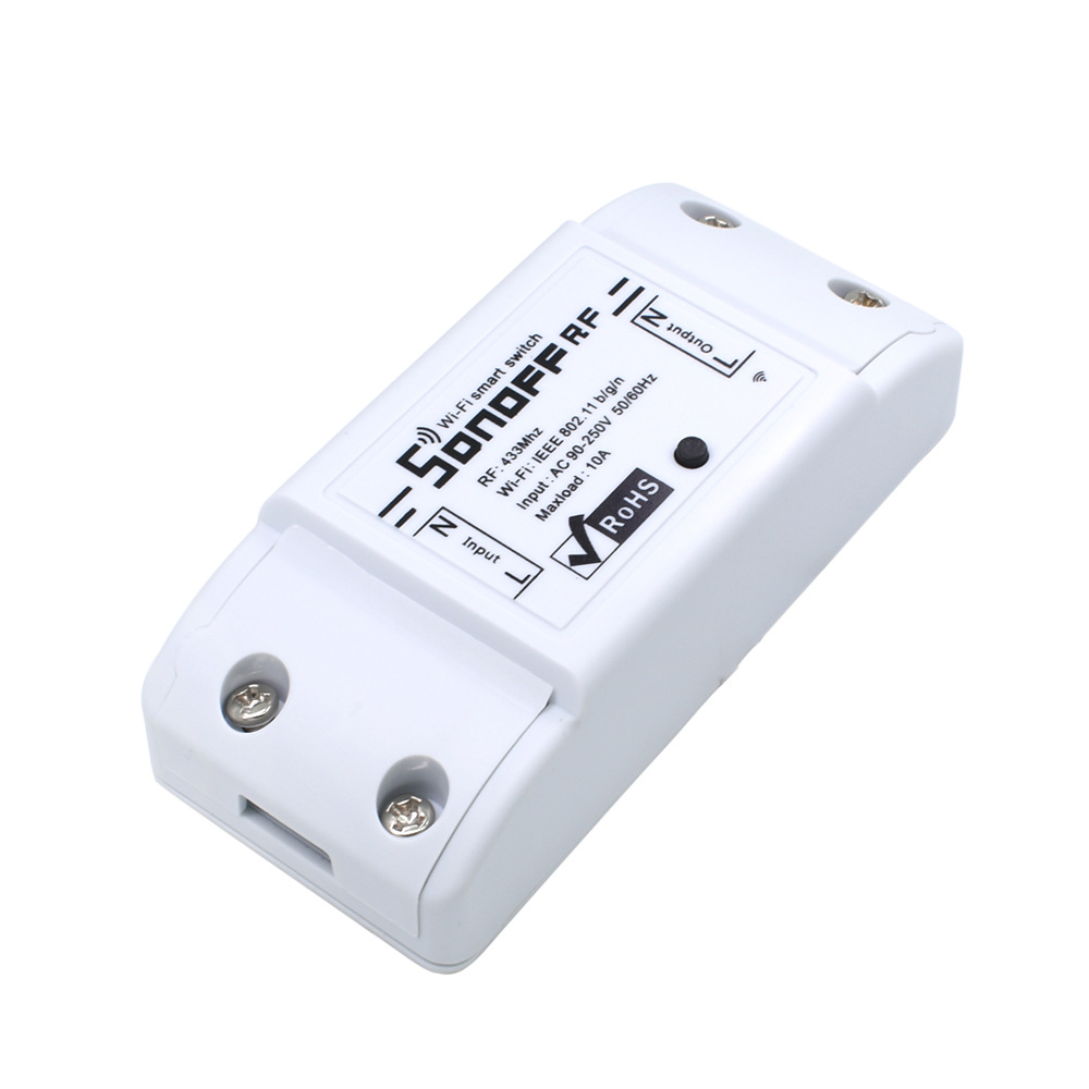 Sonoff RF WiFi Smart Switch Interruptor 433Mhz RF Receiver Intelligent Remote Wireless Control For Smart Home Wi-fi Light Switch