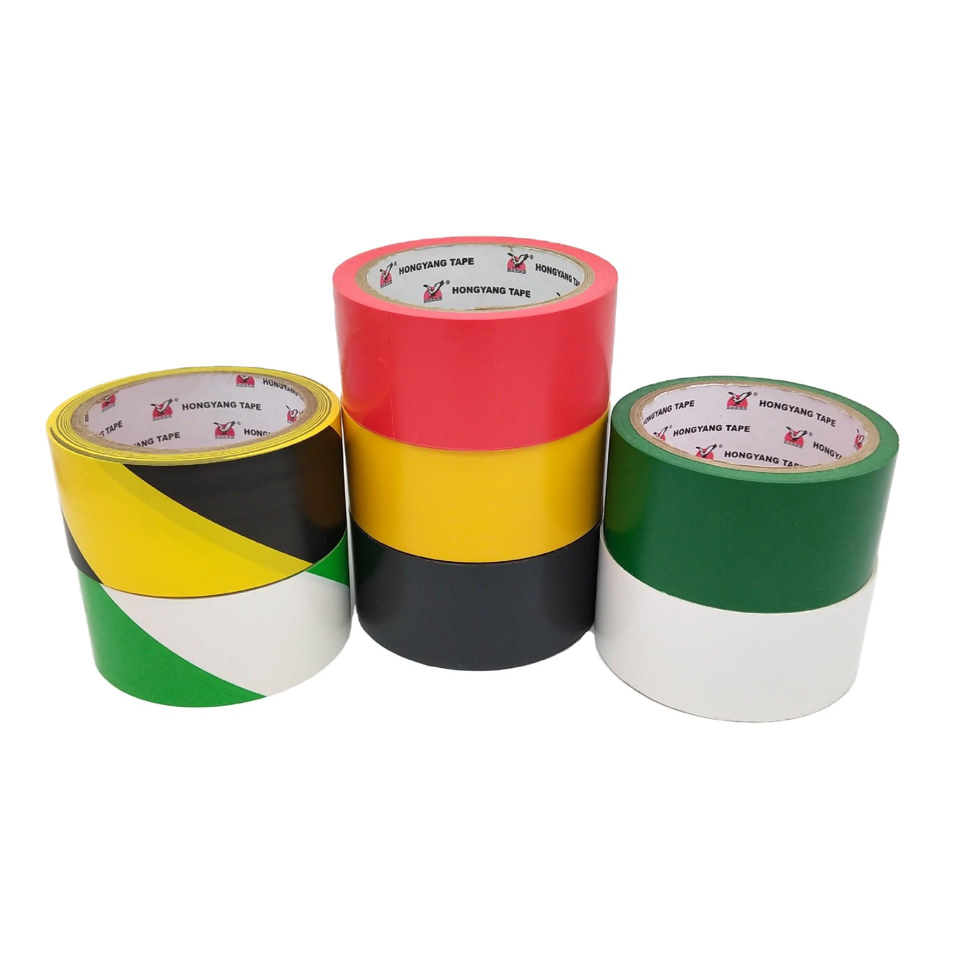 Workshop warehouse site fire passage logo color black and yellowPVCFloor adhesive tape zebra warning tape