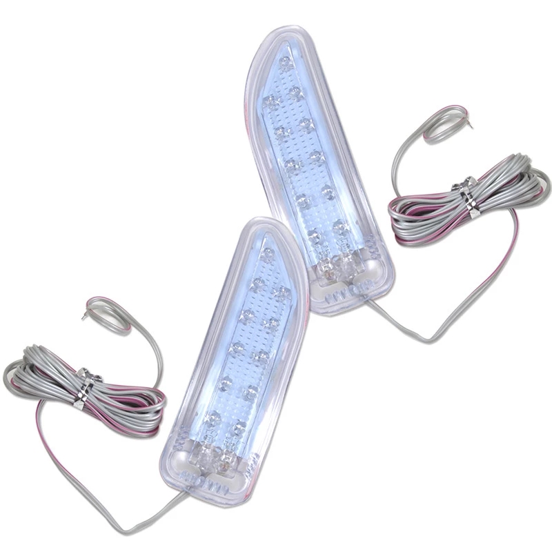 Новый автомобиль 2x янтарные SMD 13LED 12V боковые зеркала заднего вида указатели поворота