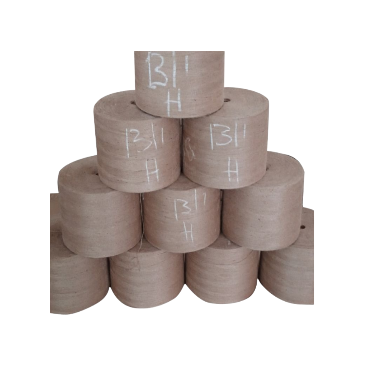 High Quality Factory Wholesale 13 Pounds Hand Knitting Jute Roll Natural 100% Jute Knitting Jute Roll