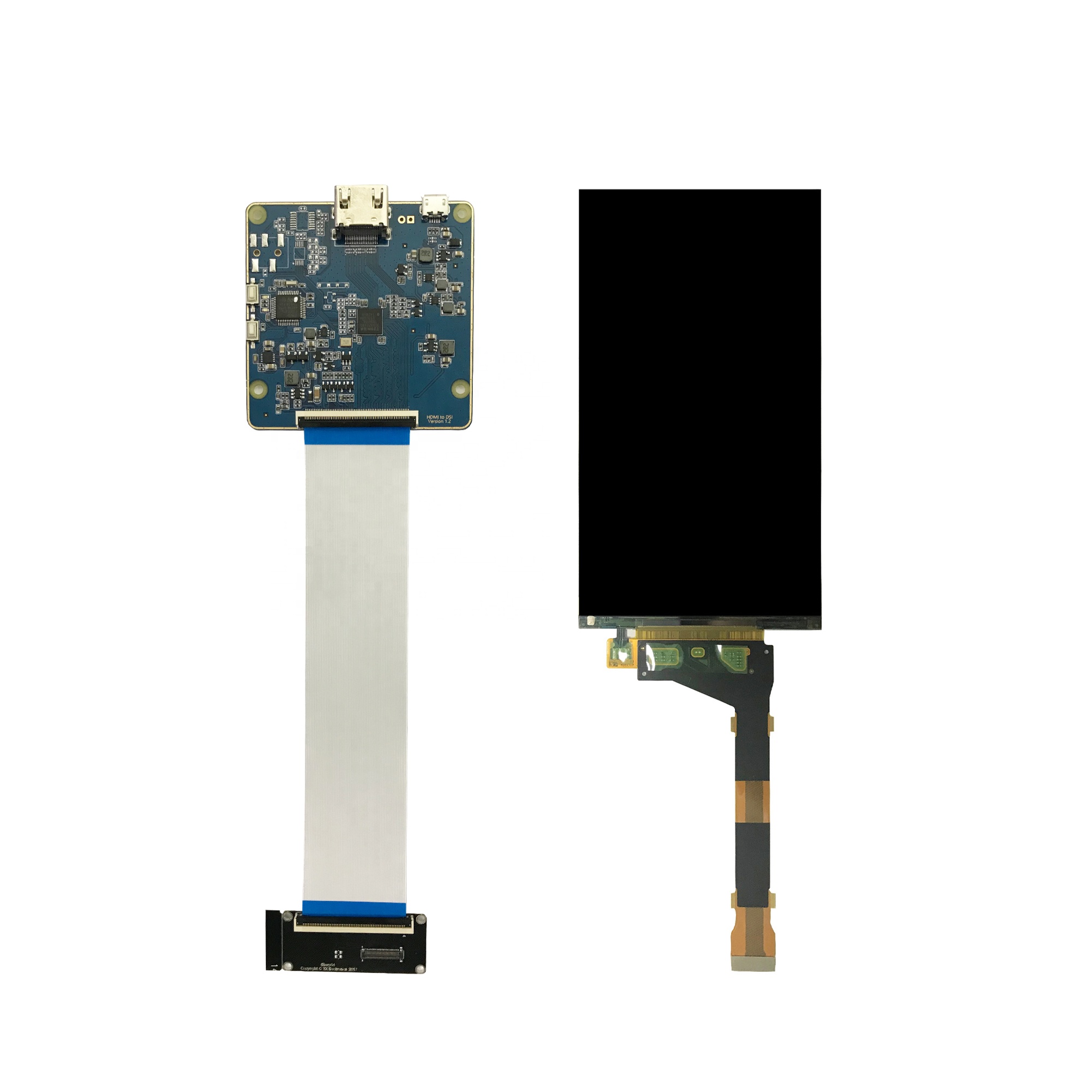 5,5 дюймов 2 к ЖК-дисплей 1440x2560 ЖК-дисплей с hdm-я mipi 4 пер. Интерфейсная плата для diy проектор 3D принтер