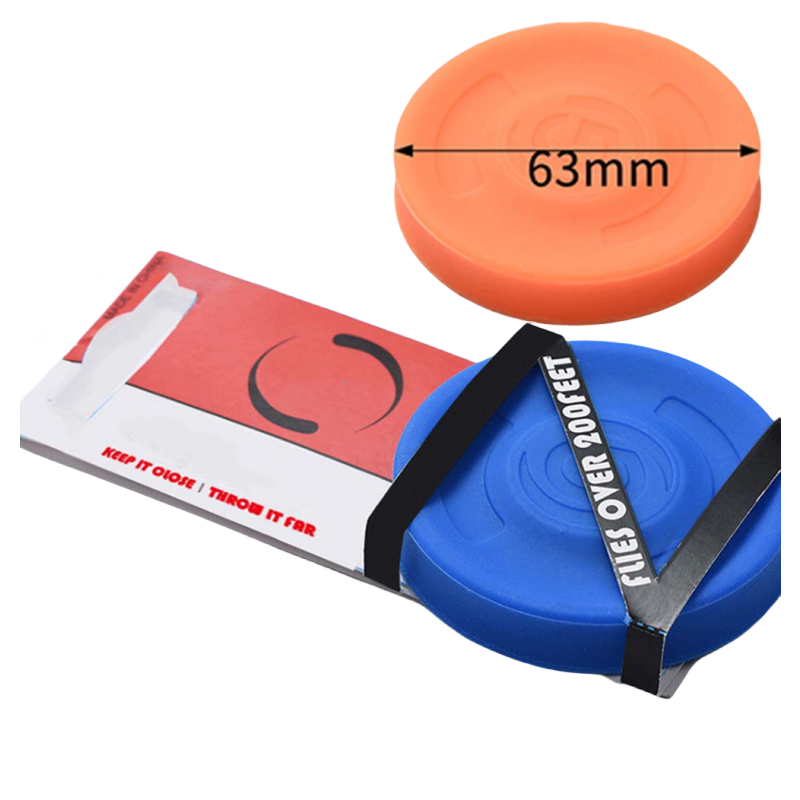 Flexible Pocket silicone flying disc