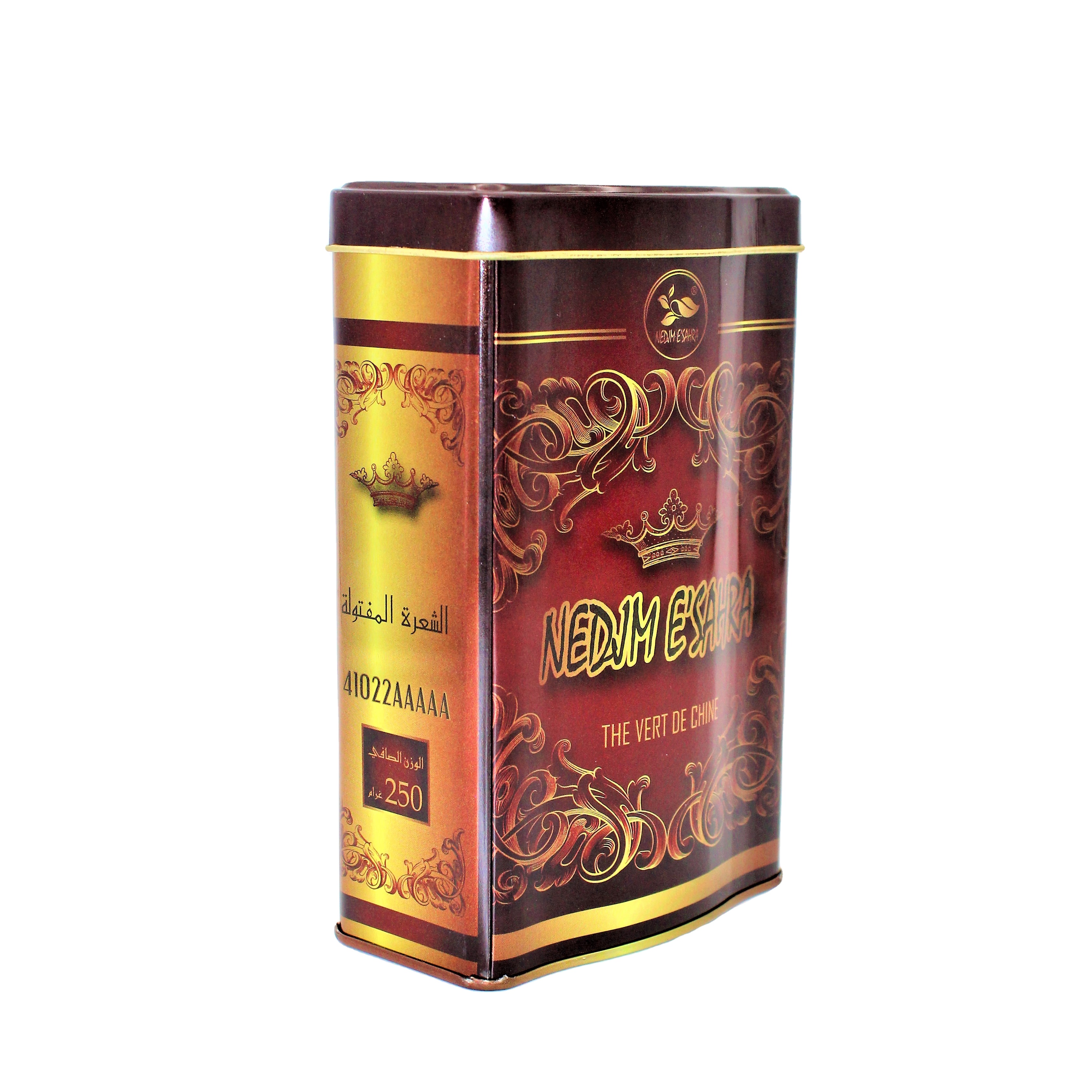 High Quality Metal Packaging Containers With Lids Air Tight Tea Tins