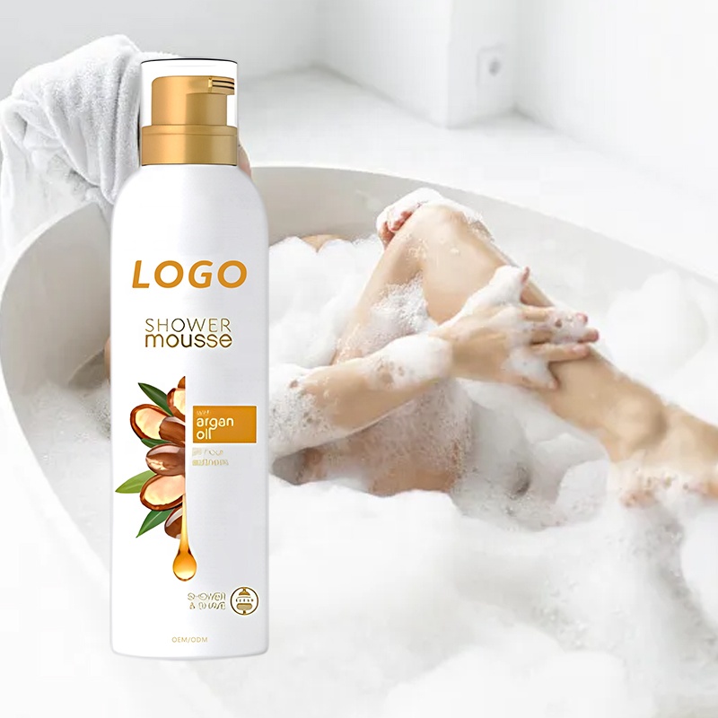 Private Label Nourishing Basic Clean Foaming Moisturizing Body Wash Bubble Bathing Mousse
