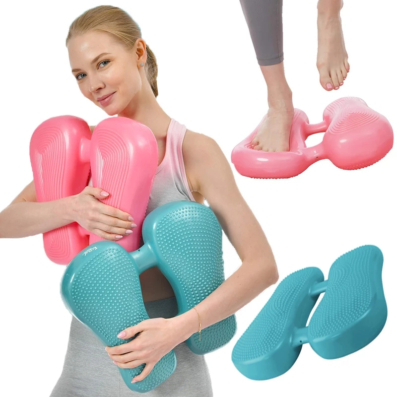 home fitness equipment foot pedal balance pad body shaping indoor inflatable mini stepper