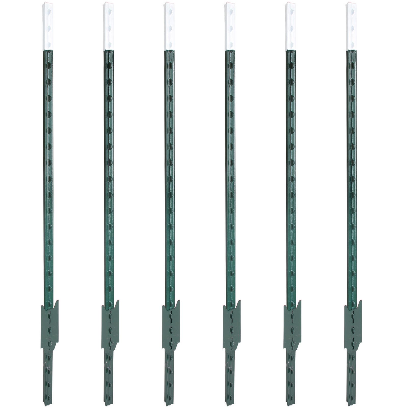 American Farm 6 ft T_Fence_Post barbed wire Used Galvanized Steel Iron Green Metal T Post For Sale