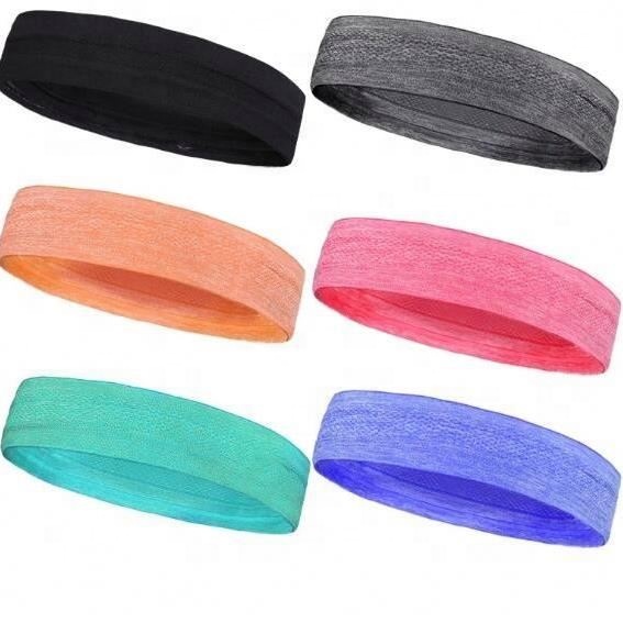 Sweatband Cotton Sports Headband Terry Cloth Wristband Moisture Wicking Sweat Absorbing Red Sweatband