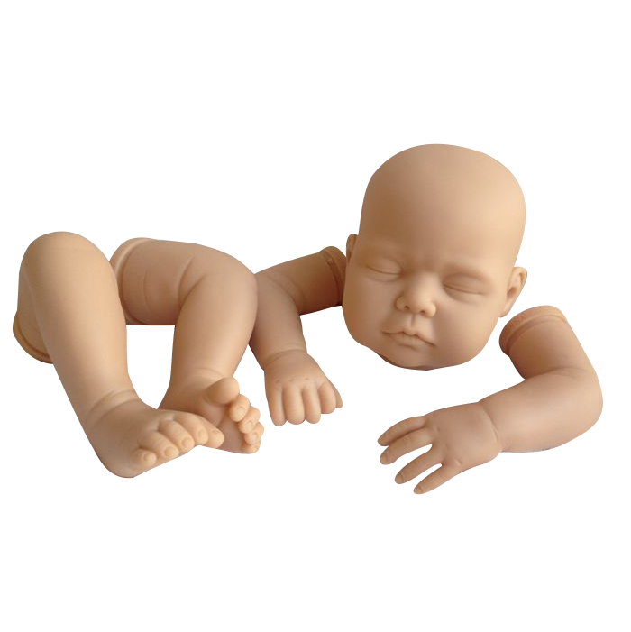 Заводская отличная цена 22 дюймов DIY Портфолио reborn куклы аксессуары головы и руки куклы части тела