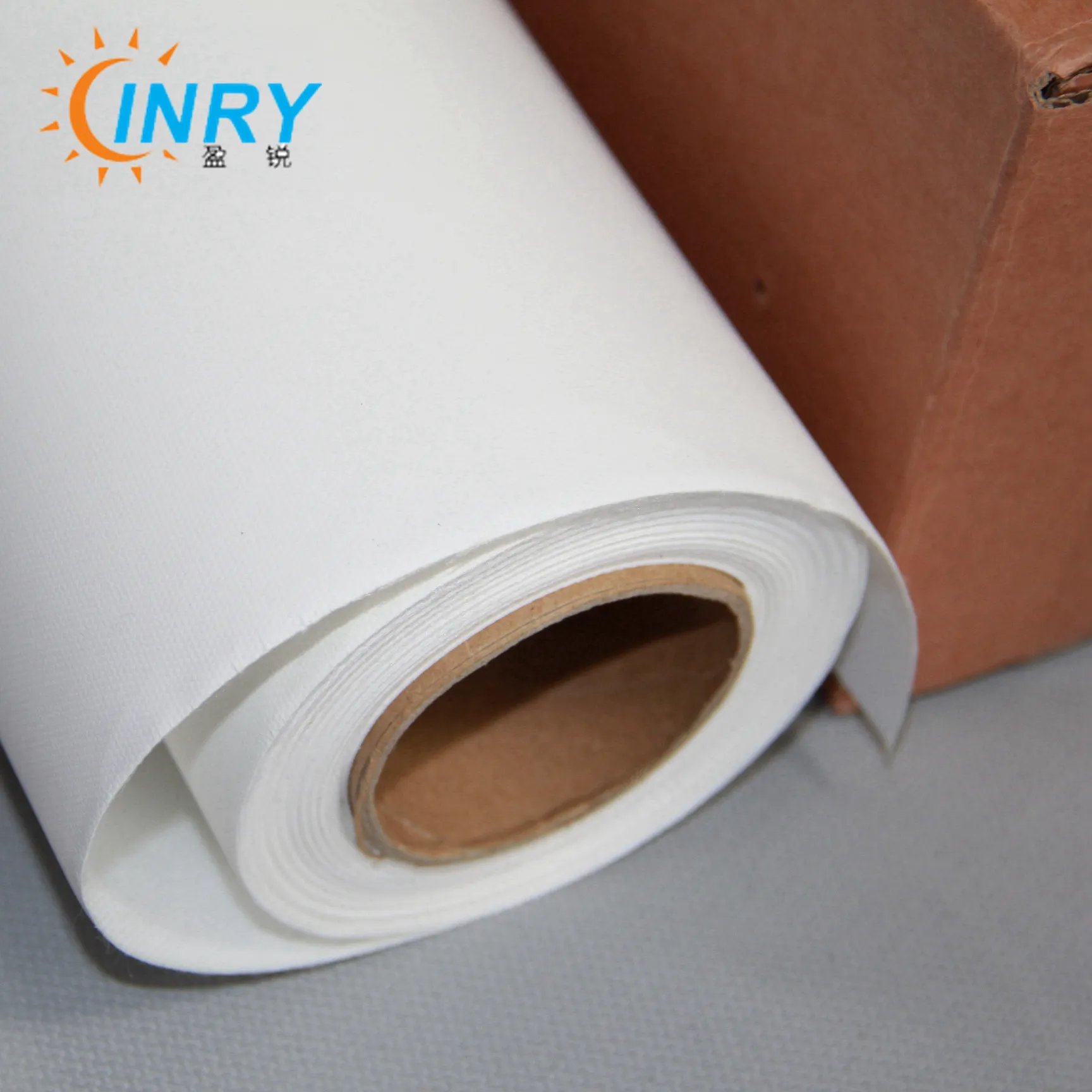 Large format solvent based inkjet poly cotton canvas blank art digital printing fabric roll