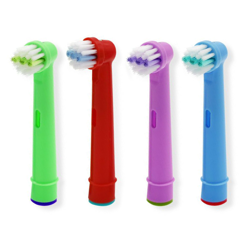 4 шт. Замена детская гудок насадки для зубной щетки для Oral B EB-10A Pro-здоровье этапов Электрический Tootbrush