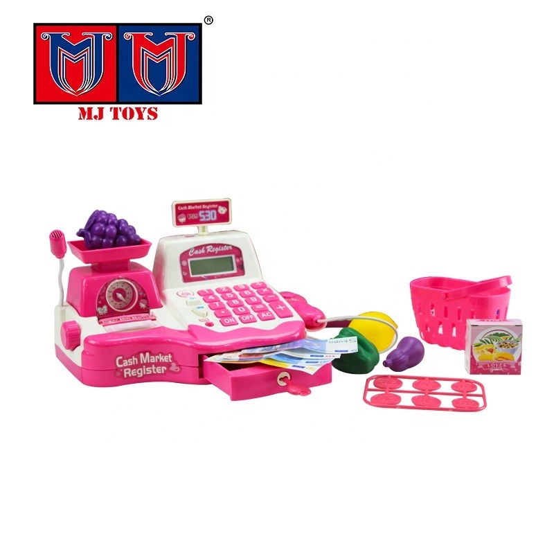 kids role play supermarket cash register toy for educational