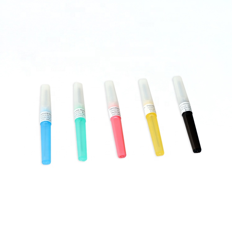 multi-sample disposable blood collection needle 18G 20G 21G 22G 23G used with blood collection tubes