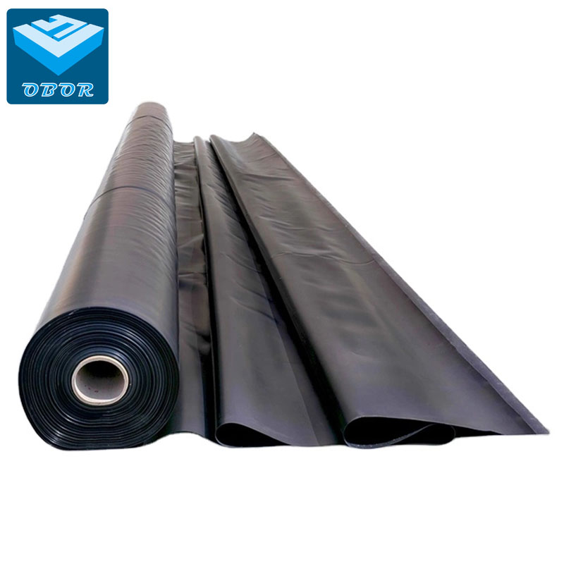HDPE для рыбной фермы, противофильтрационная облицовка водоёма для рыбного хозяйства, hdpe-геомембрана 0.3mm0.5mm1mm1.5mm2mm