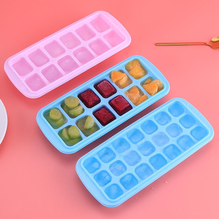 factory Outlet 3d sphere round ice ball cube mould with lid palet sphere hockey puck maker plastic whisky ice tray mold